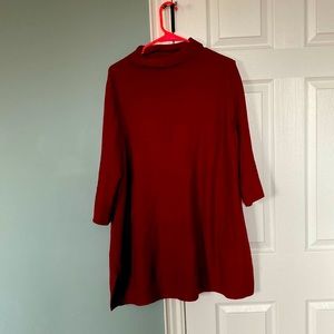 Wool dress sweater